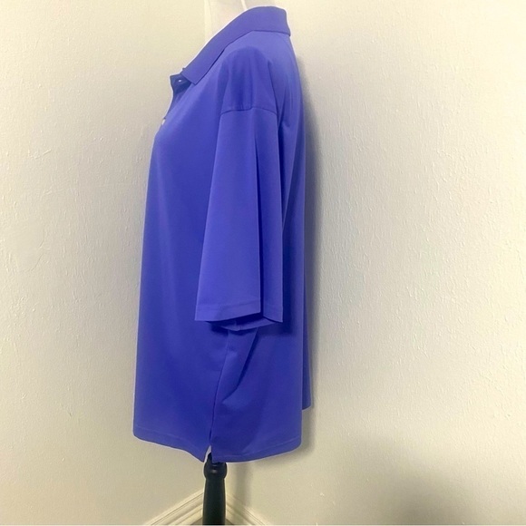 Bolle Tech Golf Polo Men’s Shirt Size XXL Purple 100% Polyester - Picture 3 of 8